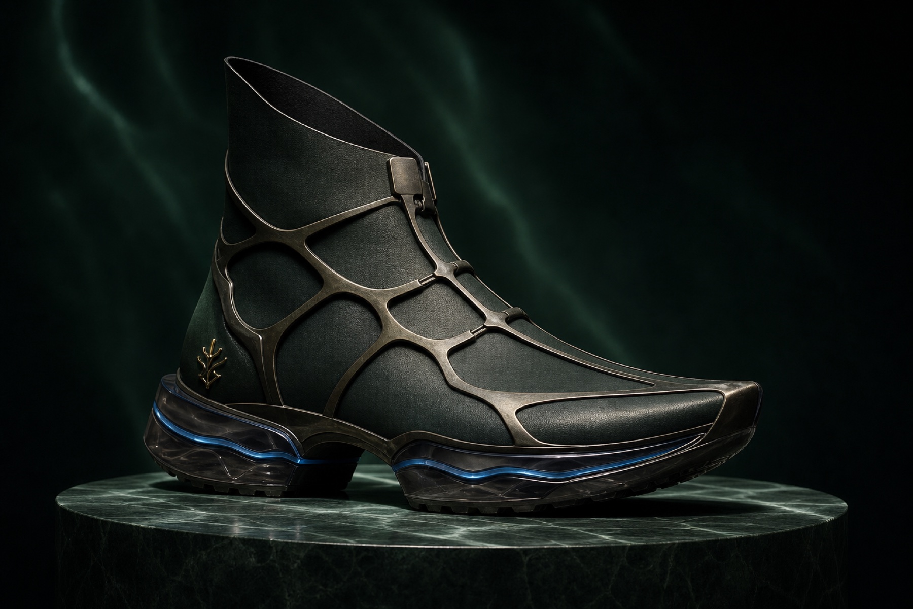 Kavango Delta Vein sculptural boot